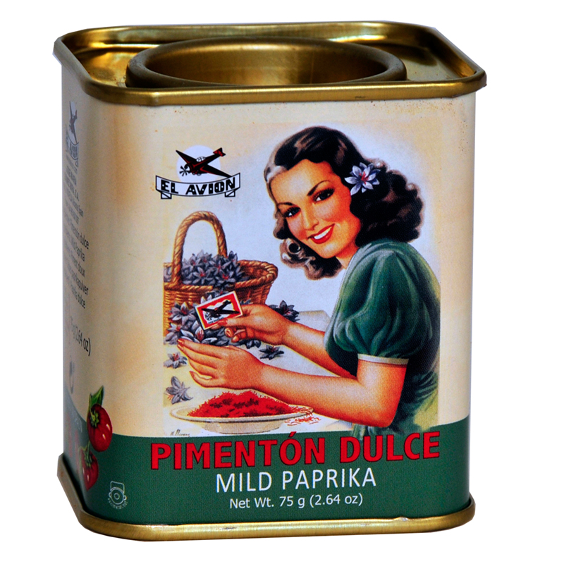 Pimenton Dulce - Unsmoked Mild Paprika Retro Tin