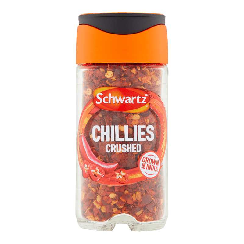 Crushed Chillies in Jar