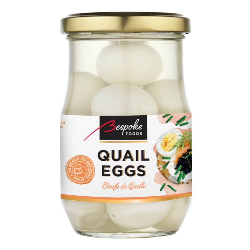 Cooked and Peeled Quail Eggs